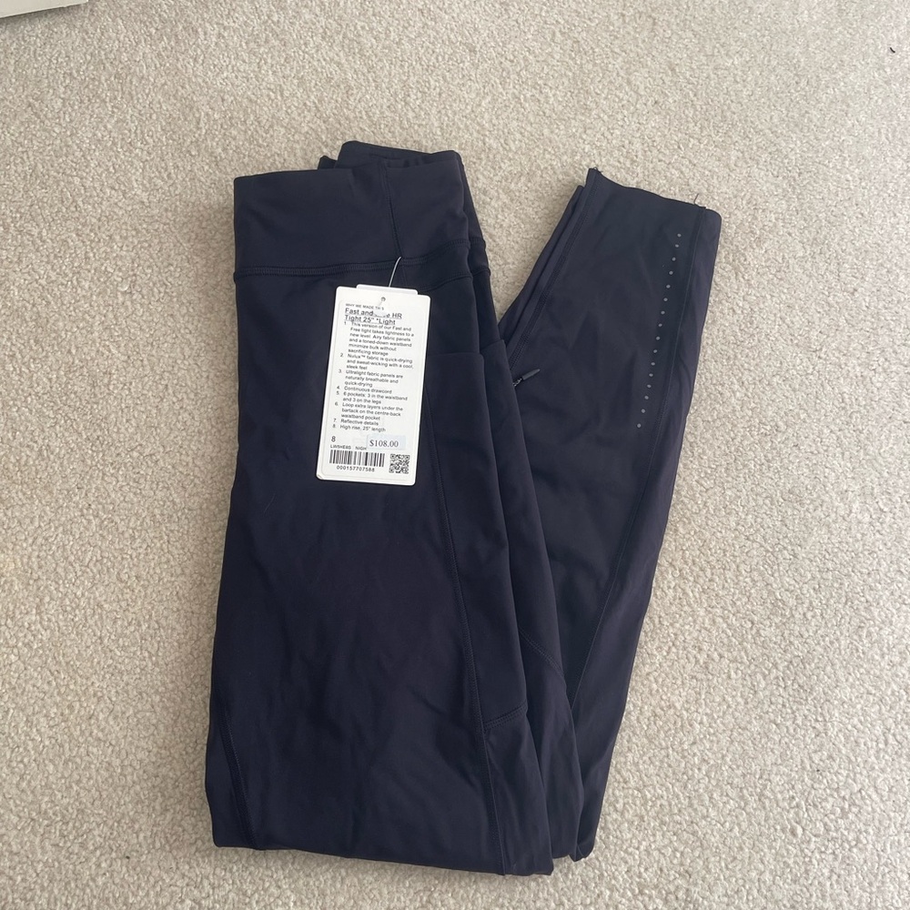 Lululemon Fast and Free 25” Leggings